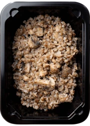 Гречка с курицей и грибами