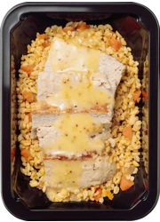 Куриный террин с булгуром и овощами