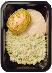 Куриные медальоны с перлотто