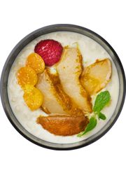 Геркулесовая каша с пряной грушей