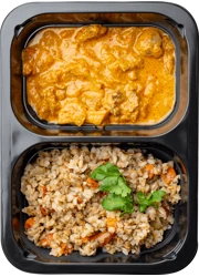 Гуляш с грибами и гречкой