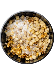 Полбяная каша "Яблочный штрудель"